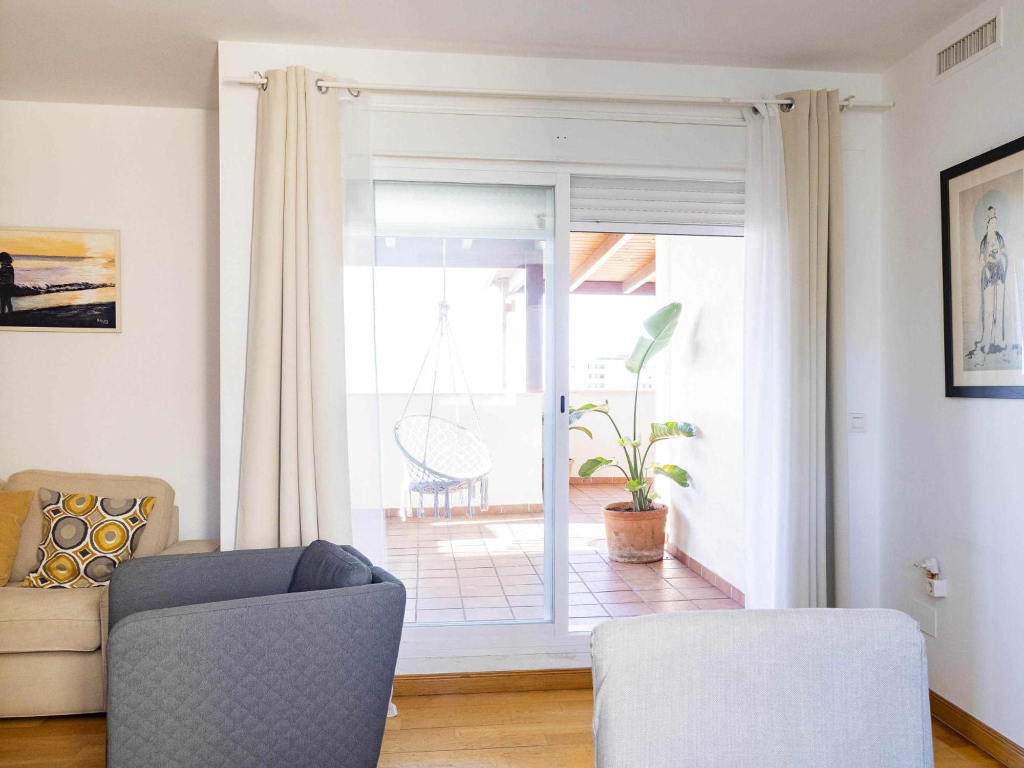 Atico Con Vistas Al Mar Piscina Y Parking Apartment Malaga Exterior photo